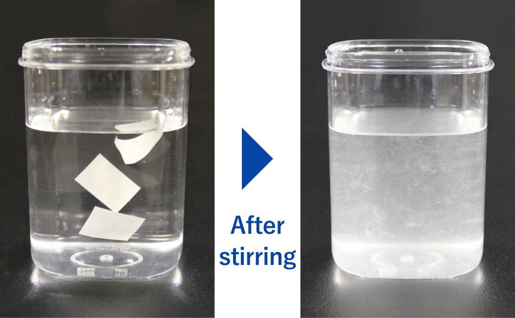 Water-soluble type