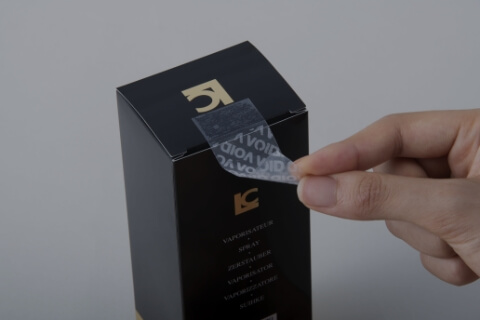 改ざん防止用ラベル素材