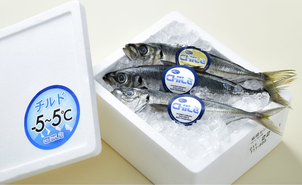 食品の表示ラベルに対応（常温・低温環境）